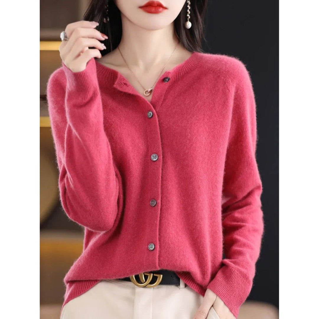Ladies' O-Neck Vest - Isabella-Pink-S-The Livary