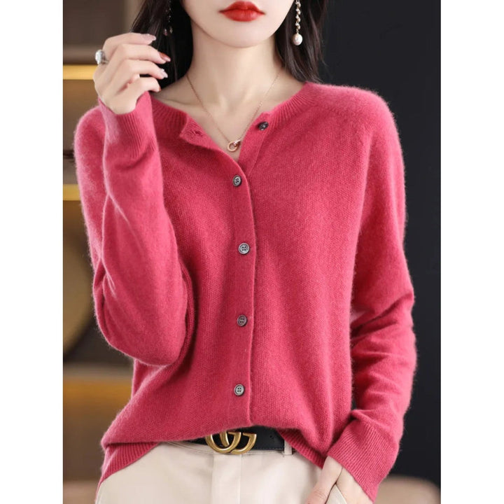 Ladies' O-Neck Vest - Isabella-Pink-S-The Livary