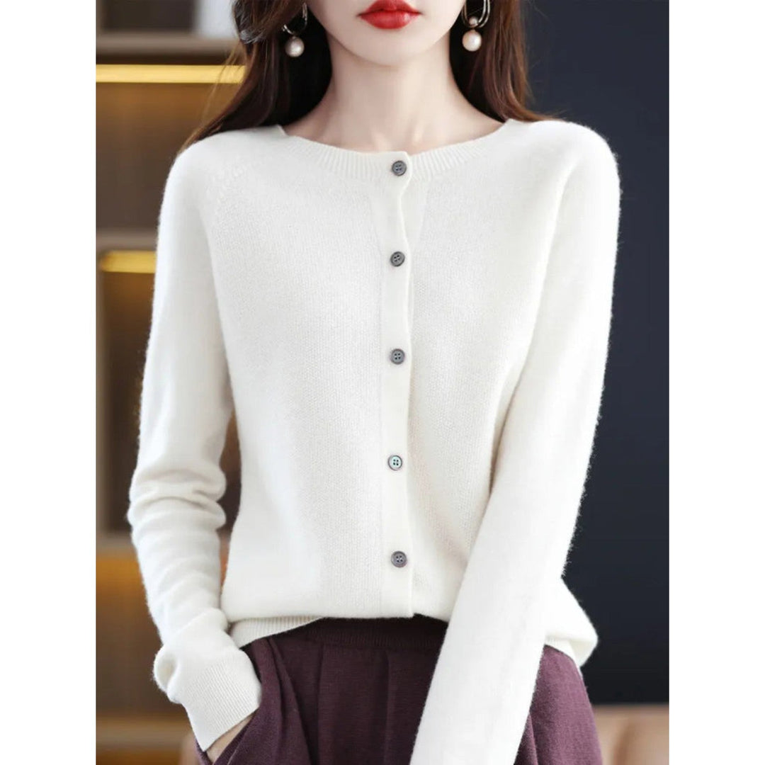Ladies' O-Neck Vest - Isabella-White-S-The Livary