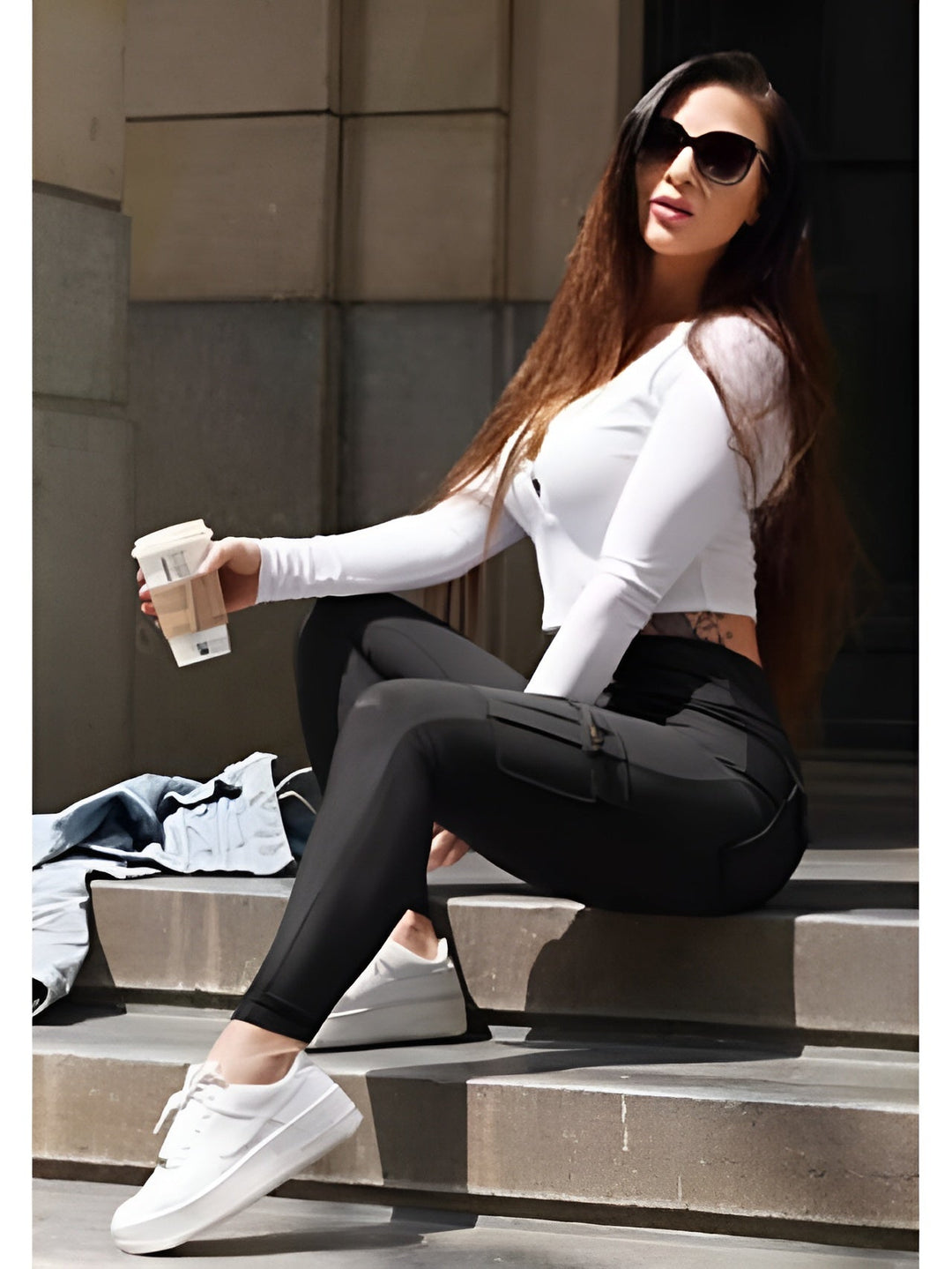 Ladies Cargo Leggings - Nova