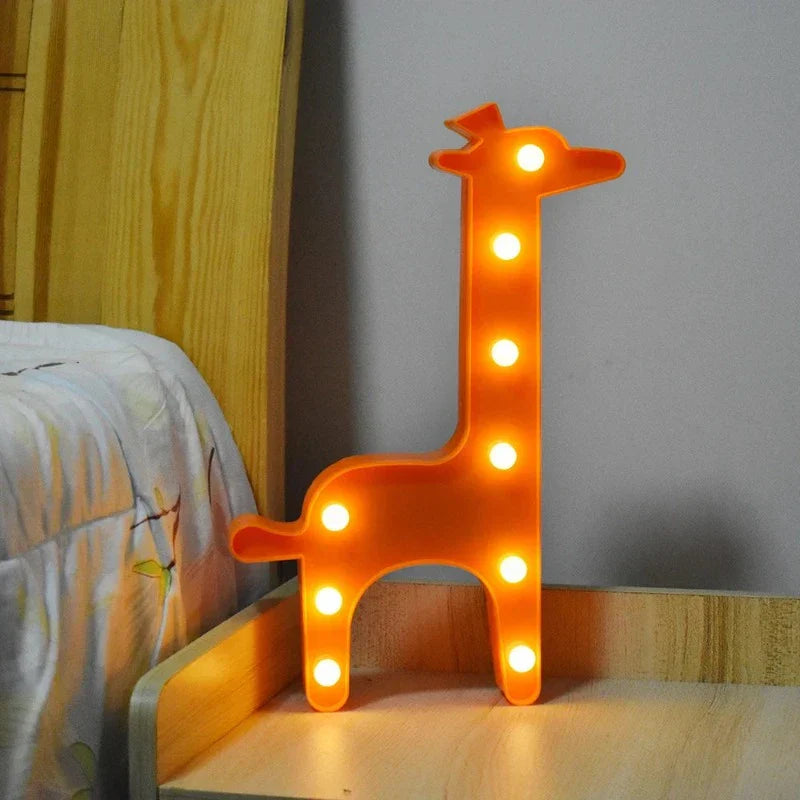 Animal Table Lamp - WildGlow