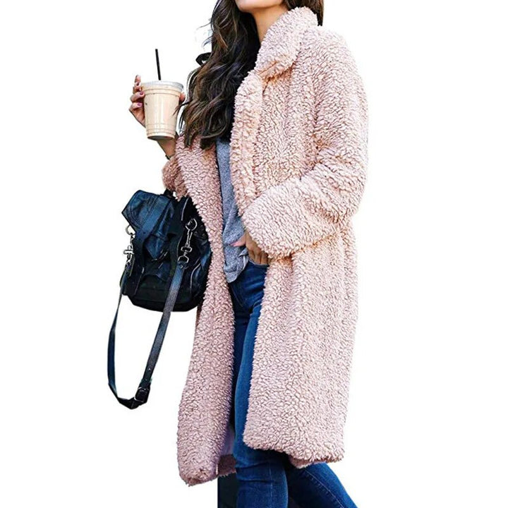 Comfortable Ladies Winter Coat - Mila-Dark grey-S-The Livary