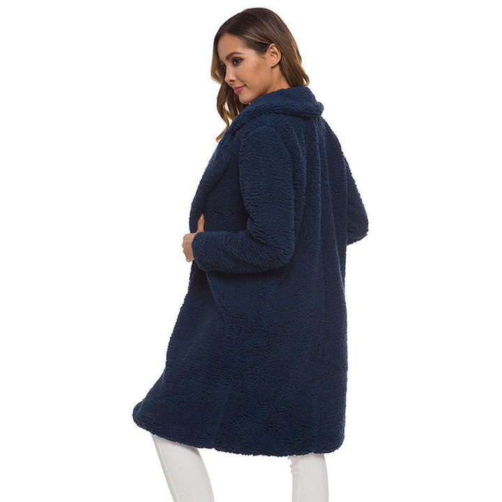 Comfortable Ladies Winter Coat - Mila-Dark grey-S-The Livary