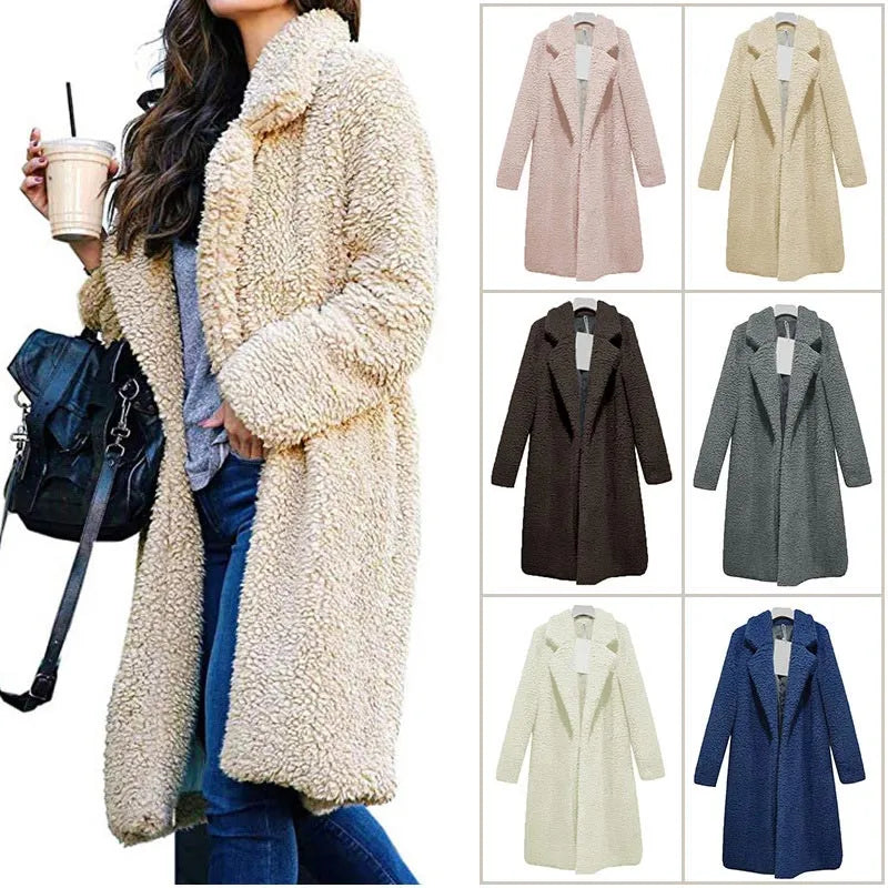 Comfortable Ladies Winter Coat - Mila-Dark grey-S-The Livary