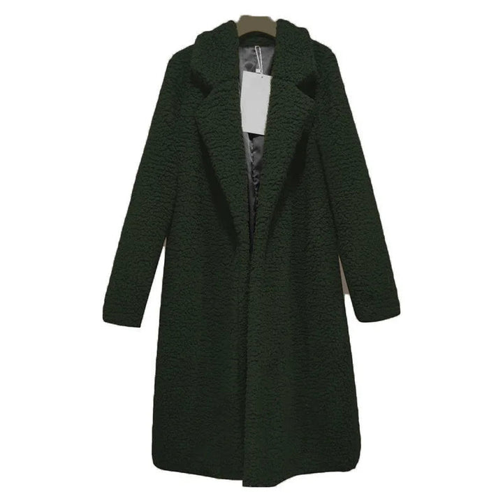 Comfortable Ladies Winter Coat - Mila-Dark grey-S-The Livary