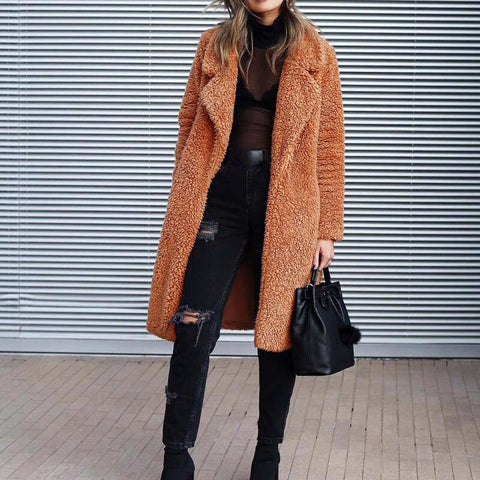 Comfortable Ladies Winter Coat - Mila-Dark grey-S-The Livary