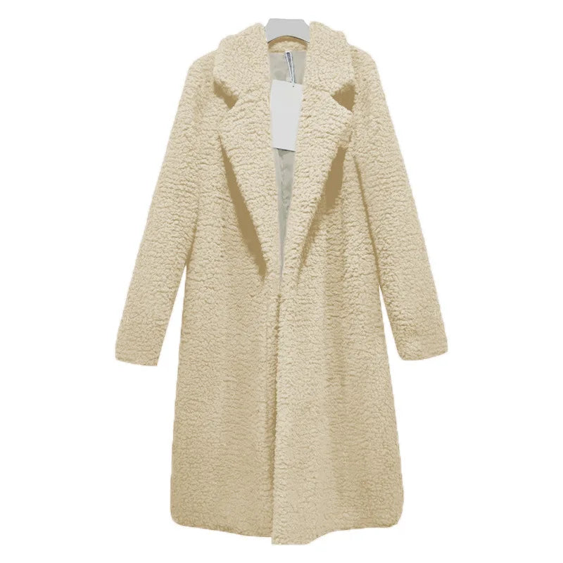 Comfortable Ladies Winter Coat - Mila-Khaki-S-The Livary