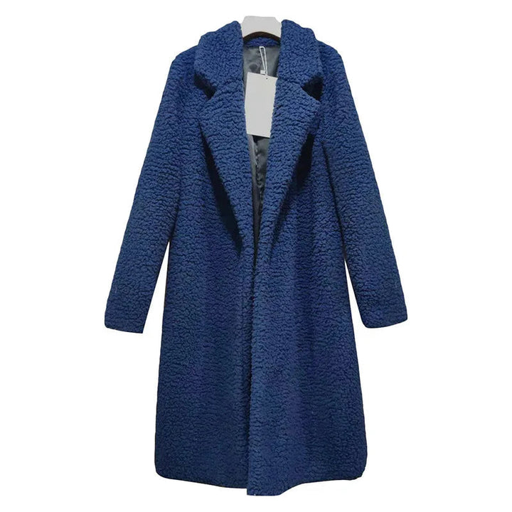 Comfortable Ladies Winter Coat - Mila-Marine blue-S-The Livary