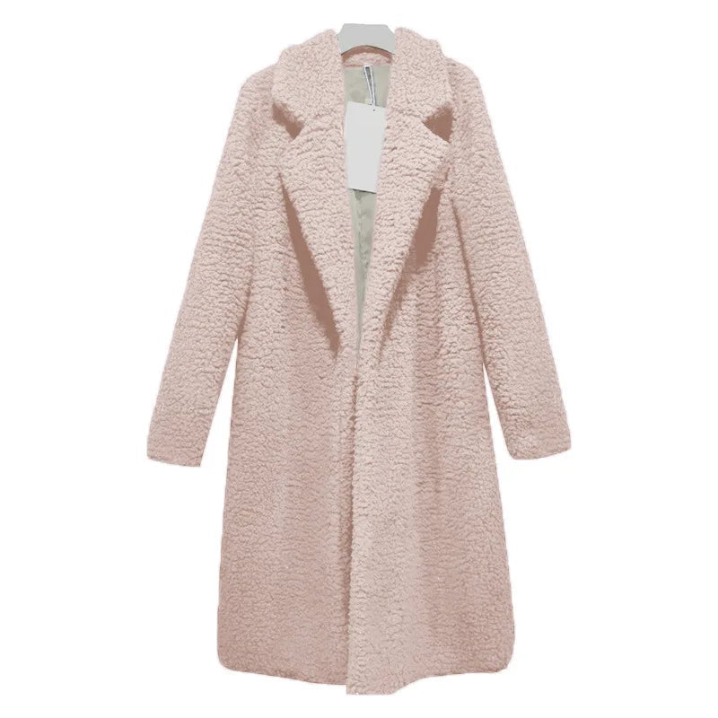 Comfortable Ladies Winter Coat - Mila-Pink-S-The Livary