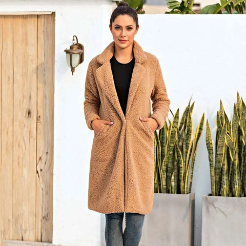 Comfortable Ladies Winter Coat - Mila-Dark grey-S-The Livary