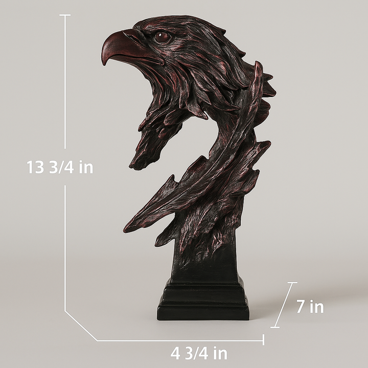 Decorative Bronze Eagle Statue - Aquila-Eagle-The Livary