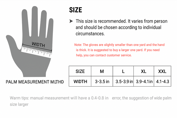 Waterproof Motorcycle Gloves for Winter - ShieldRide-Black-M-The Livary