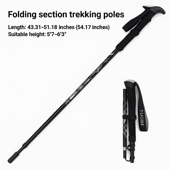 Automatic Folding Walking Stick - Iris-15.94 inches-The Livary