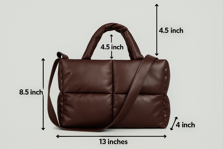 Stylish Quilted Ladies Designer Bags - Sofia-Black-The Livary