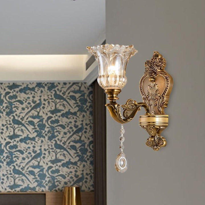 Vintage Gold Wall Lamp – Aureo-1-The Livary