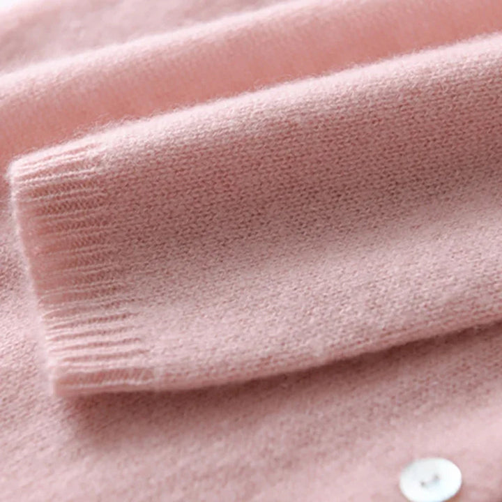 Comfortable Ladies Sweater - Ivy-Pink-S-The Livary