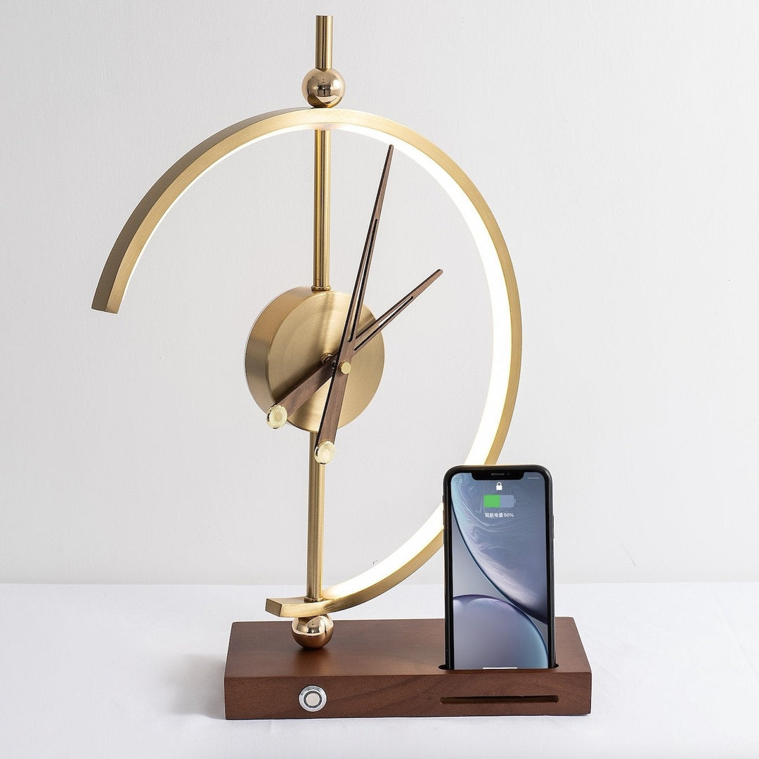 Luxury Rechargeable Lamp Clock - KyotoGlow-The Livary