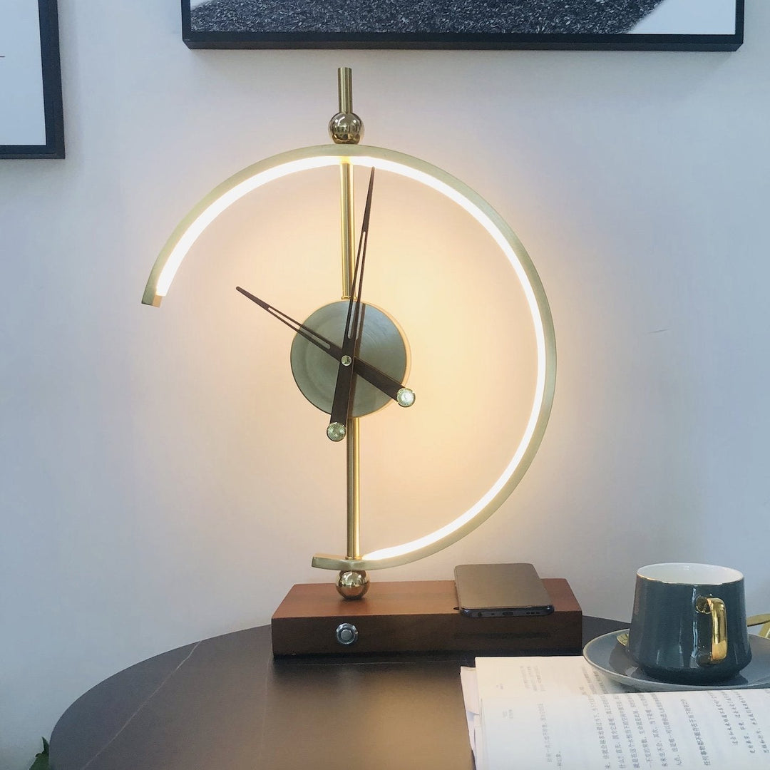 Luxury Rechargeable Lamp Clock - KyotoGlow-The Livary