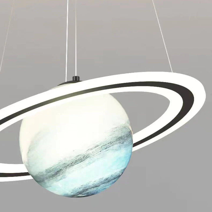 AA OUT OF STOCK Kids' Room LED Pendant Light - CosmoGlow-Blue Earth-A (Not an astronaut)-3 Colour Temperatures-The Livary
