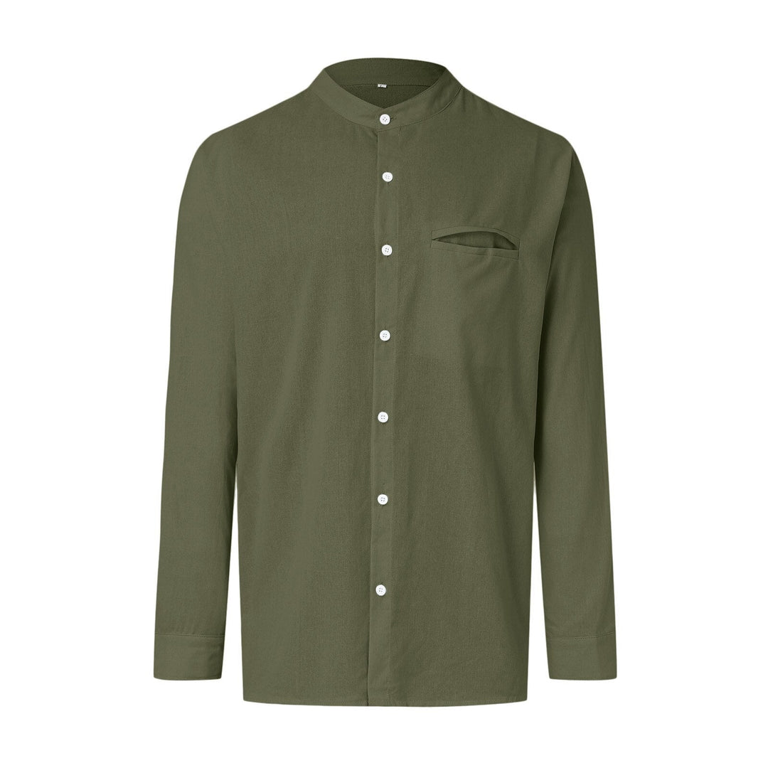 Summer shirt for men – Leonardo-Black-S-The Livary