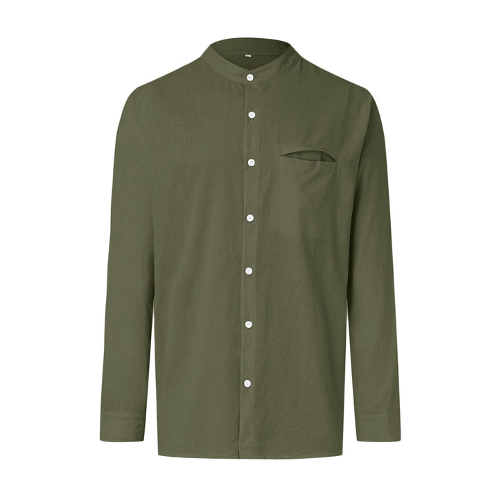 Summer shirt for men – Leonardo-Black-S-The Livary
