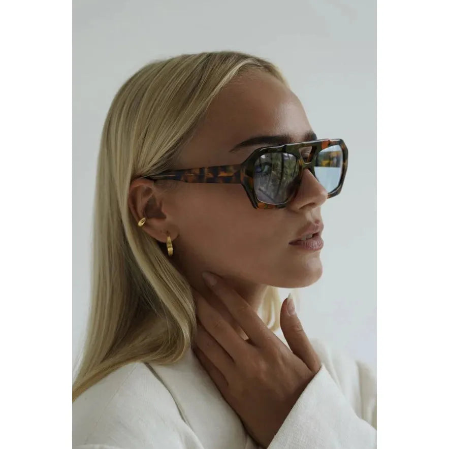 Trendy women's sunglasses – Solana-Brown-The Livary