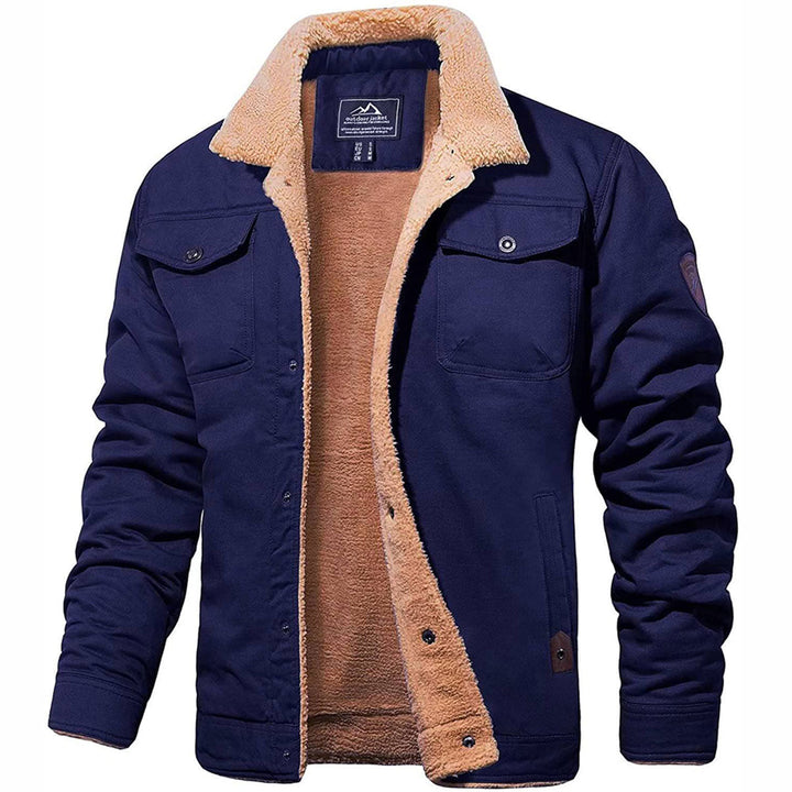 DEAVON - Timeless Bomber Jacket for Men-Marine-S-The Livary
