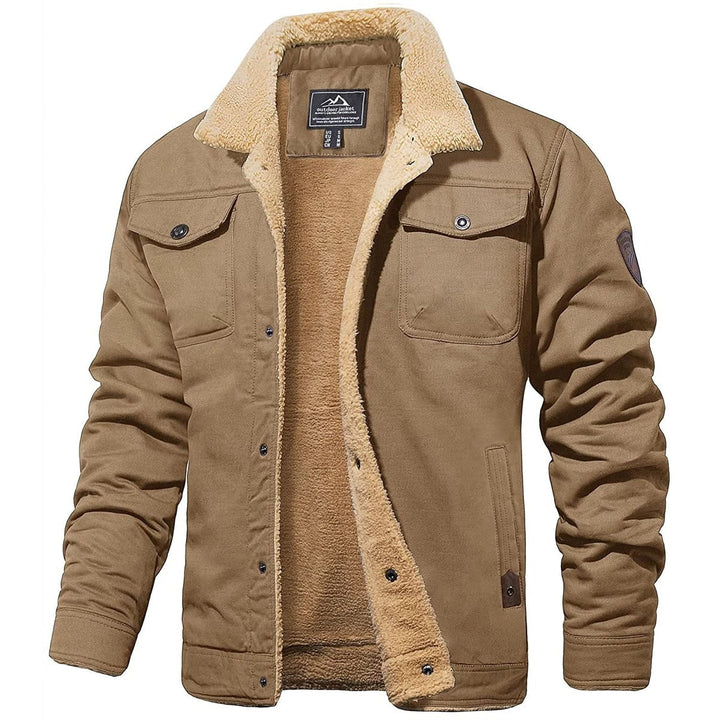 DEAVON - Timeless Bomber Jacket for Men-Khaki-S-The Livary