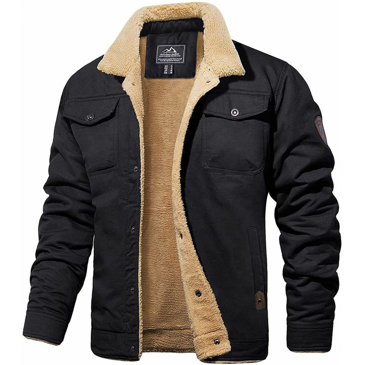 DEAVON - Timeless Bomber Jacket for Men-Black-S-The Livary