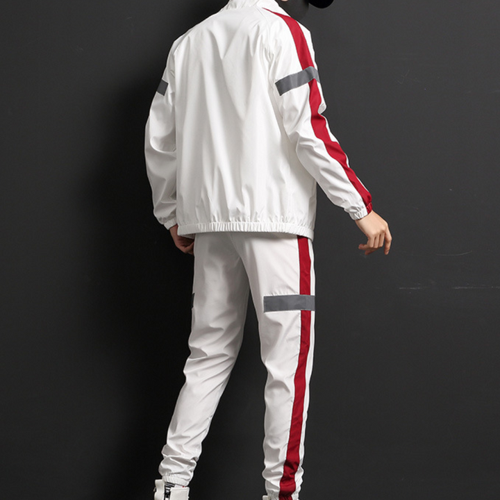 Sporty and Comfortable Tracksuit for Men - Milan-Black-S-The Livary