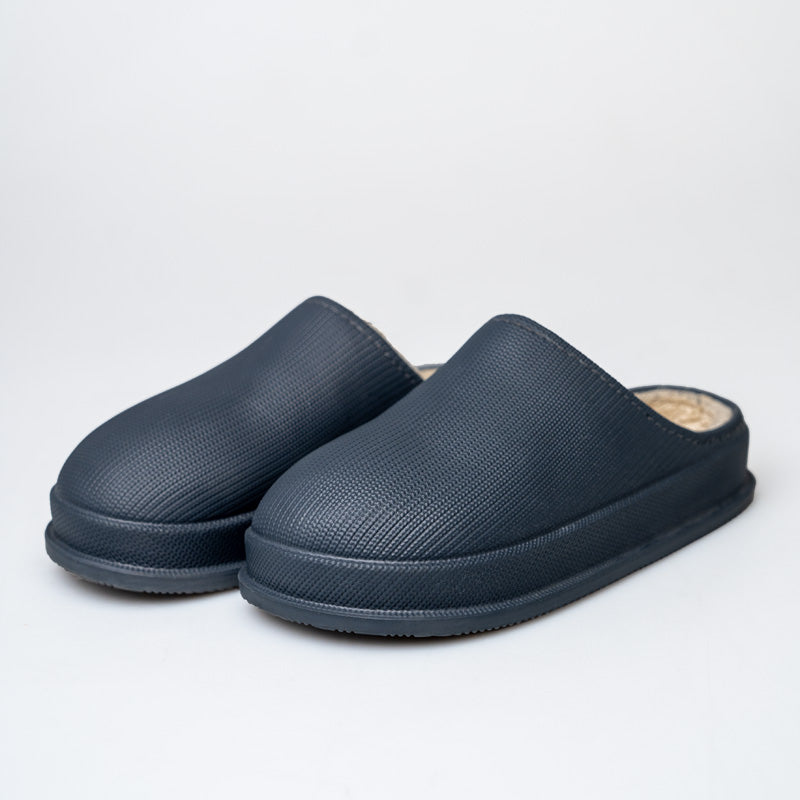 Comfy Ladies Slippers – Luna-Black-4-The Livary