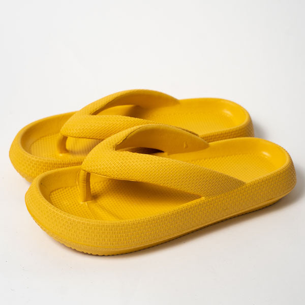 Comfortable Unisex Platform Slippers – Alex-Orange-3.5-The Livary