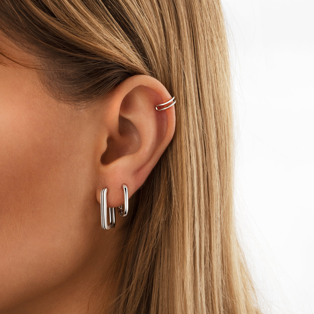 Unique Switch Earrings - Isa-Gold-The Livary