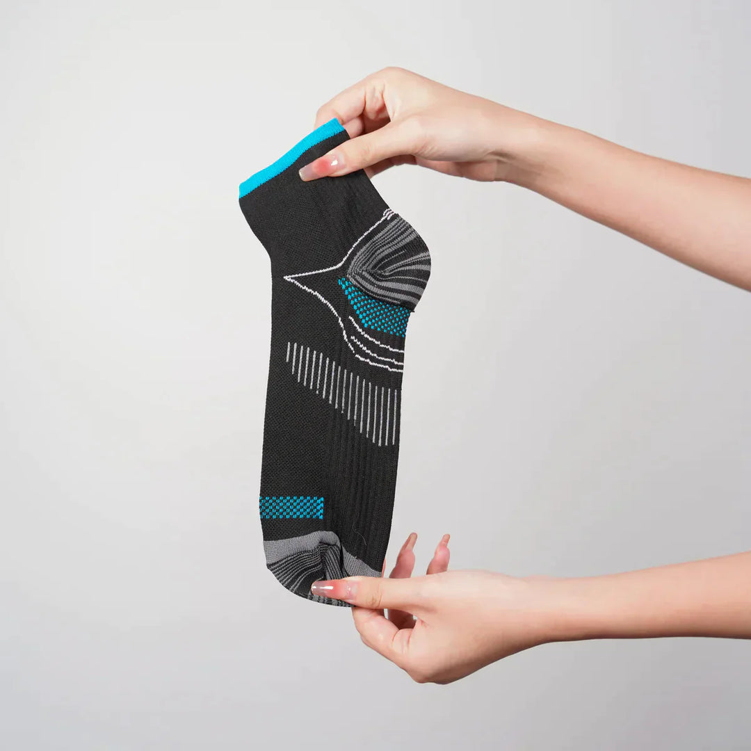 Compression socks - TheraSupport-2 pairs black + 2 pairs white-34-39-The Livary