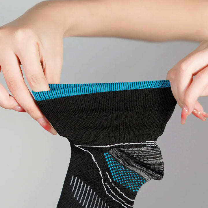 Compression socks - TheraSupport-2 pairs black + 2 pairs white-34-39-The Livary