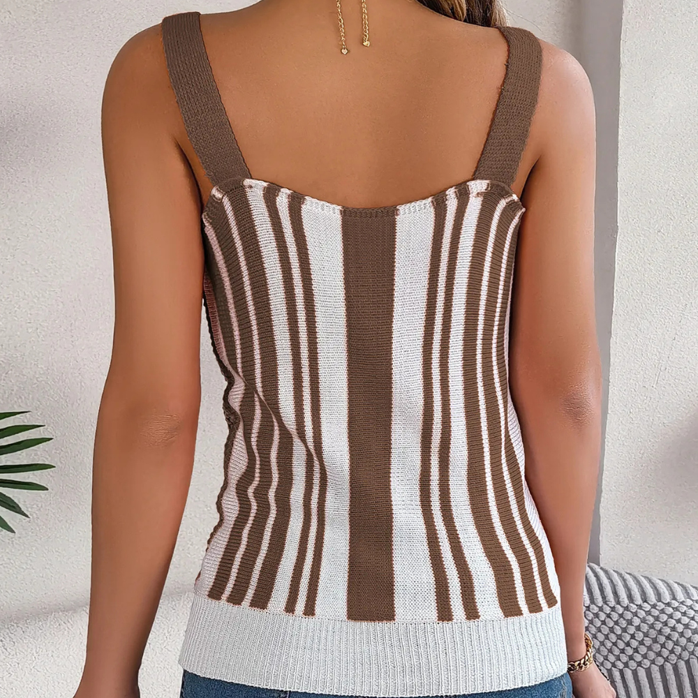 Trendy Openwork Summer Top for Ladies - Naia-Black-XS-The Livary