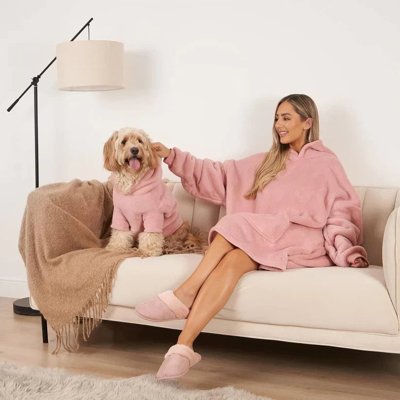 Hoodie Set for Bosses and Their Dogs - PawMatch-Small dog-The Livary