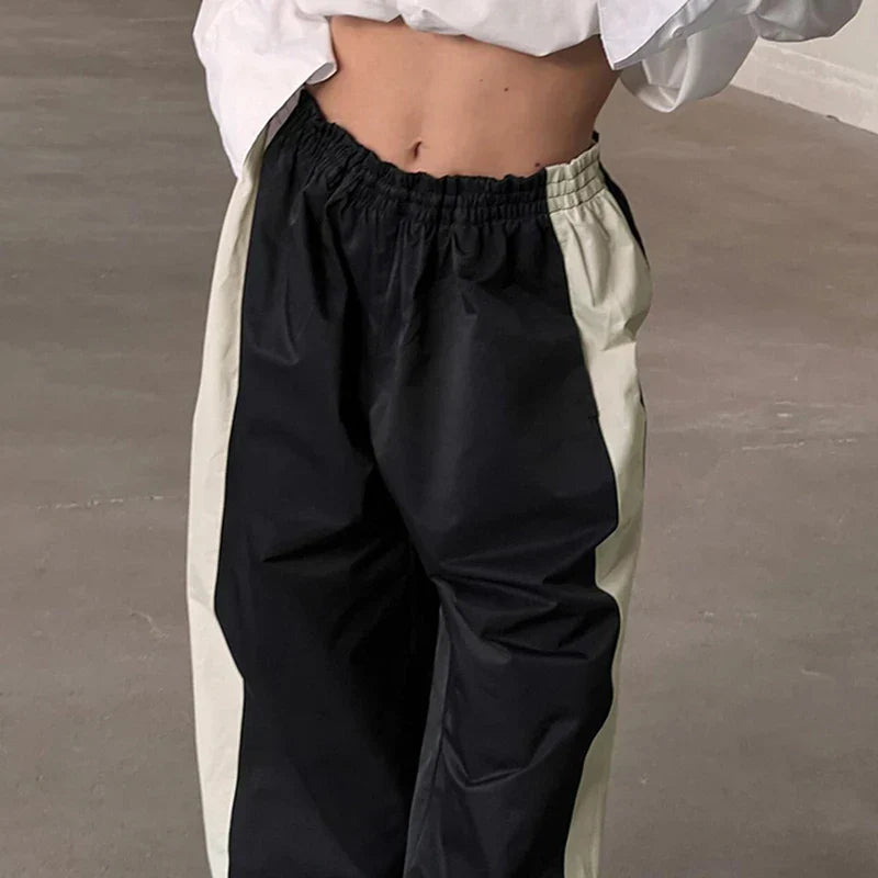 Casual Jogging Trousers with Colour Blocks - Nova