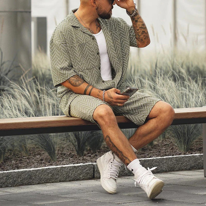 Casual Men's Summer Trousers - Milan-S-The Livary
