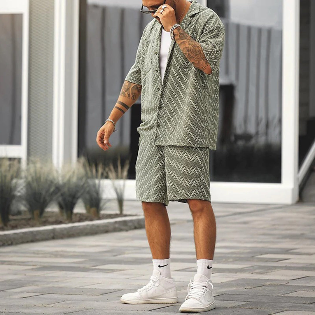 Casual Men's Summer Trousers - Milan-S-The Livary