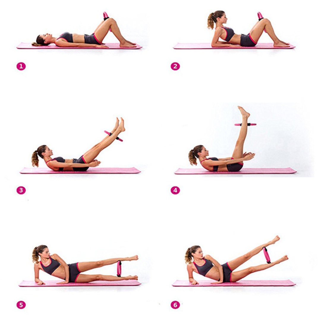 Pilates Ring - FlexTone Pro-Purple-The Livary