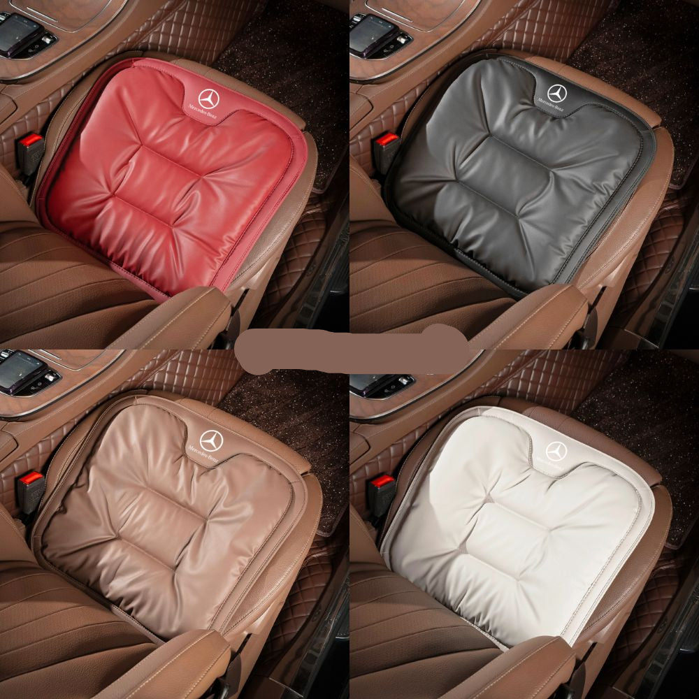 Ergonomic Car Seat Cushion Custom Made – Velario-Black-Without Logo-The Livary
