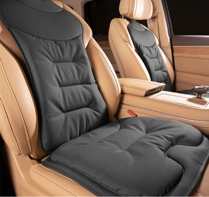 Ergonomic Car Back Cushion – Lumbiva-Black-Without Logo-The Livary