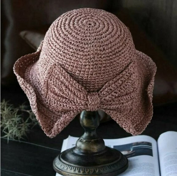 Trendy sun hats with a curved brim (1+1 free) – WaveShade Duo-Dark pink-Dark pink-The Livary