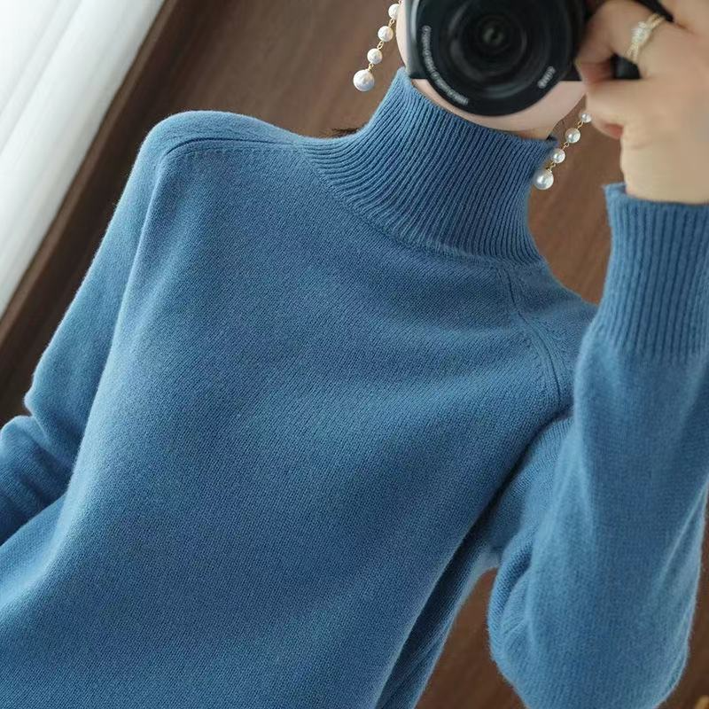 Warm Jumper for Women - Celeste-Blue-S-The Livary