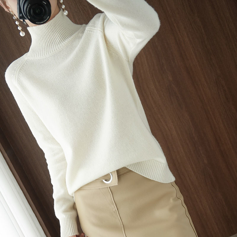 Warm Jumper for Women - Celeste-White-S-The Livary