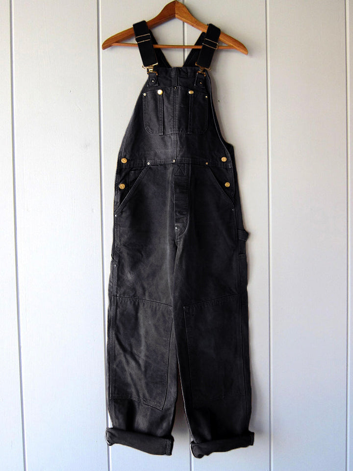 Stylish Ladies' Overall – Eliza-Black-M-The Livary