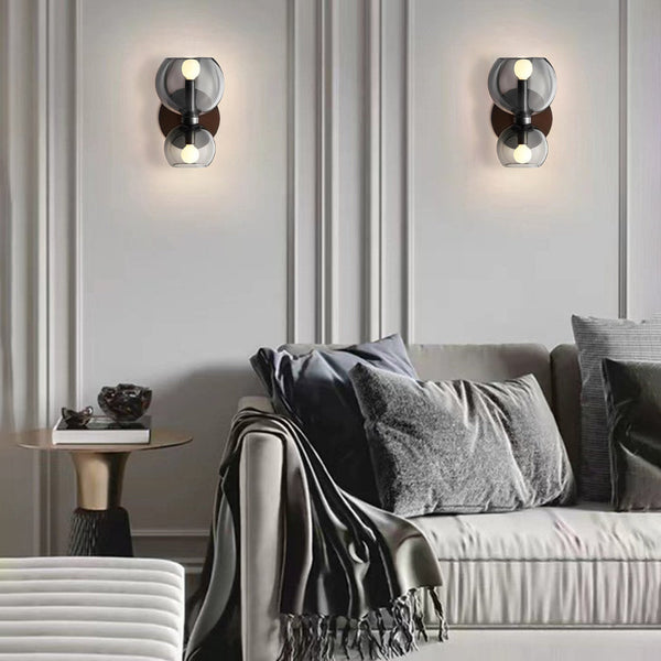 Minimalistic Double LED Wall Lamp – Lumis Duo-White-The Livary