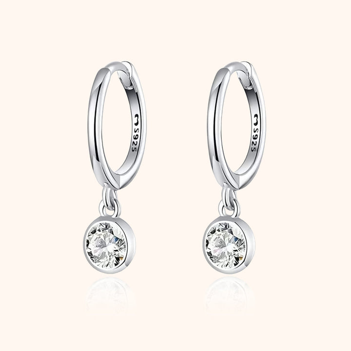 Subtle Stylish Earrings - Nova-Silver-The Livary