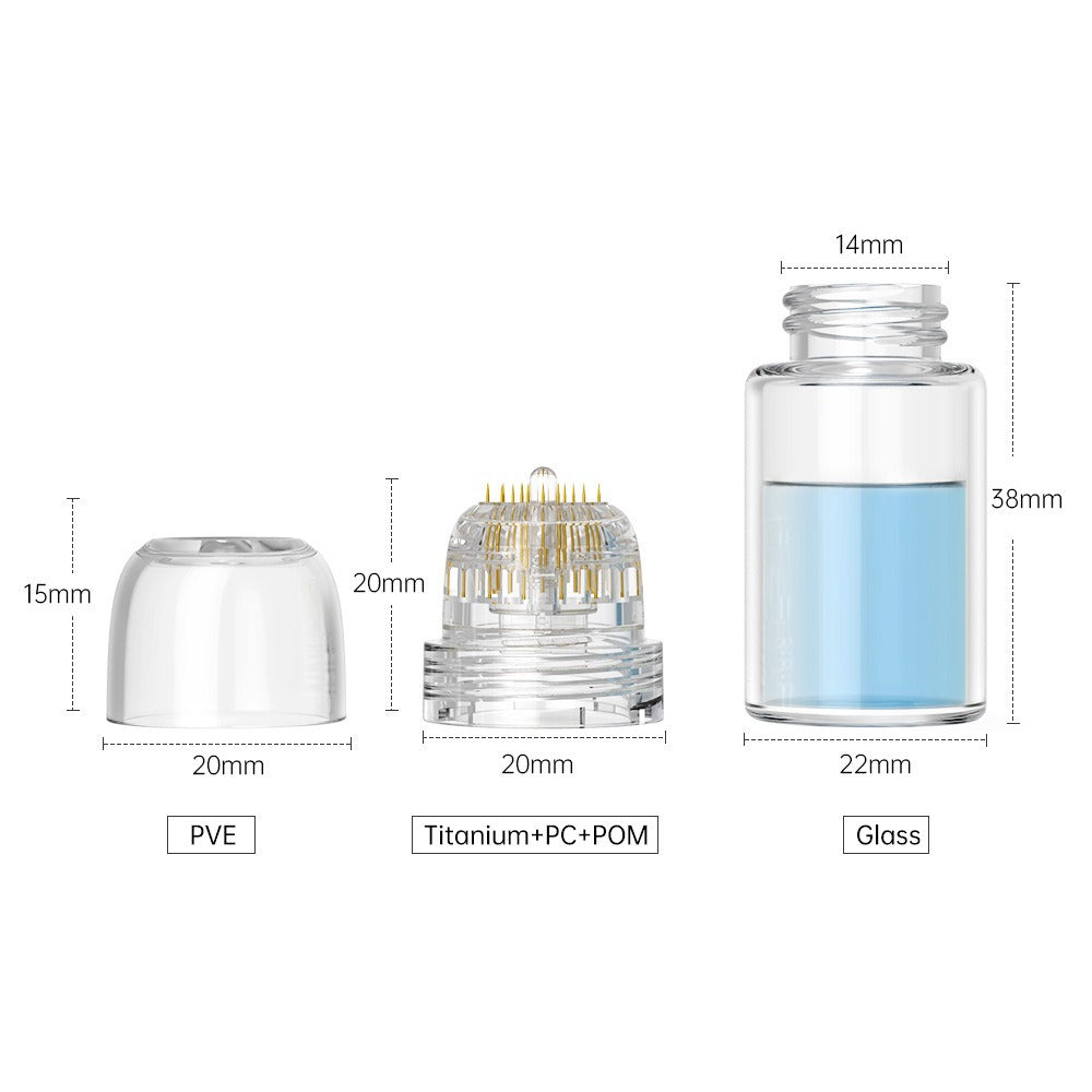 Dermaroller with Microneedling - SkinGlow-0.25mm-The Livary